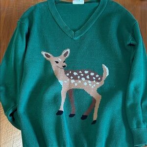 ModCloth Deer Sweater